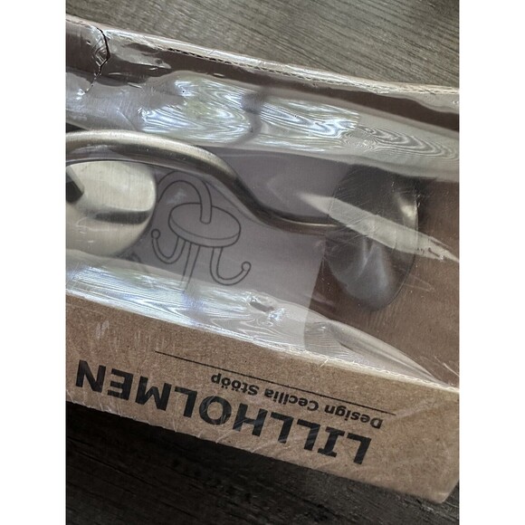 IKEA LILLHOLMEN STAINLESS STEEL TRIPLE HOOK WALL MOUNT‎ #741.85 - Picture 6 of 6